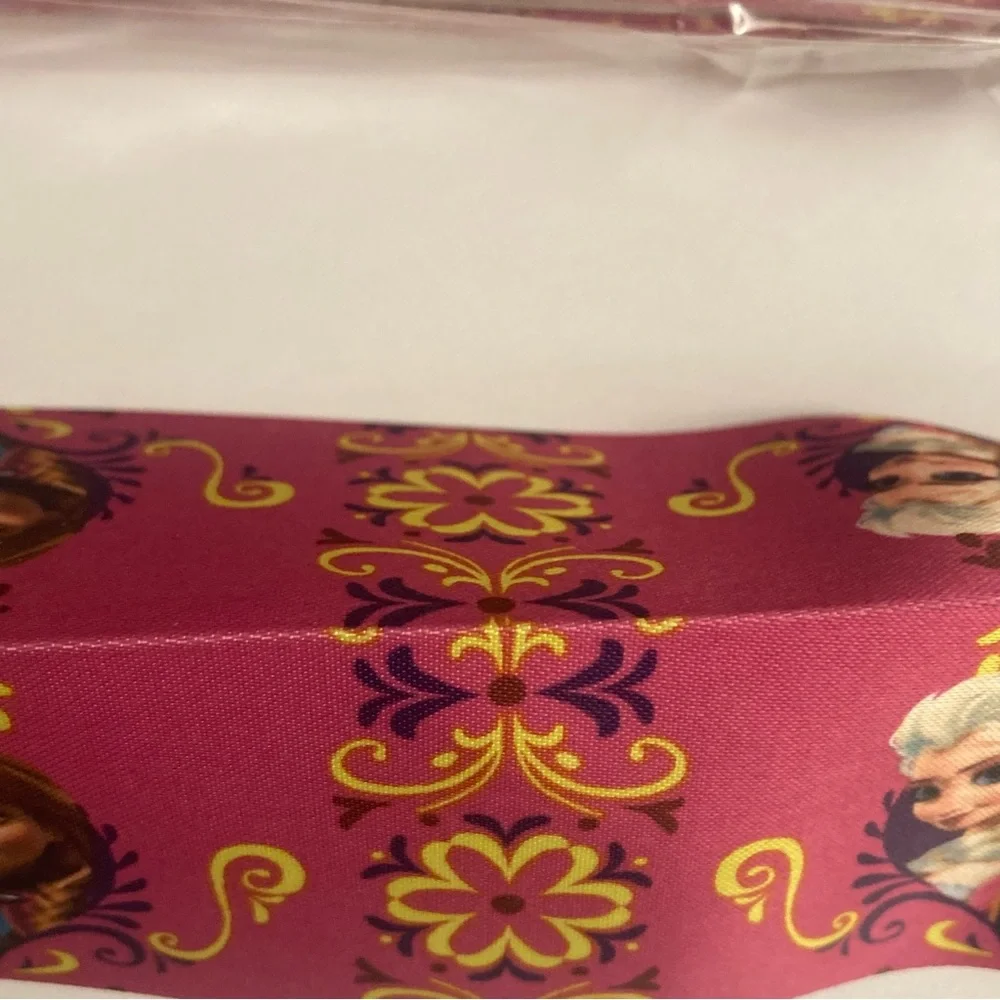 Disney Frozen Fancy Blanket Binding 4.75yd 20packs Anna Elsa Fabric Strips Craft